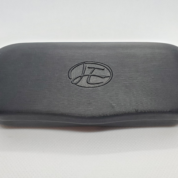 Linda Evans Eyewear Hardshell Eyeglasses Case BLK - Picture 1 of 6
